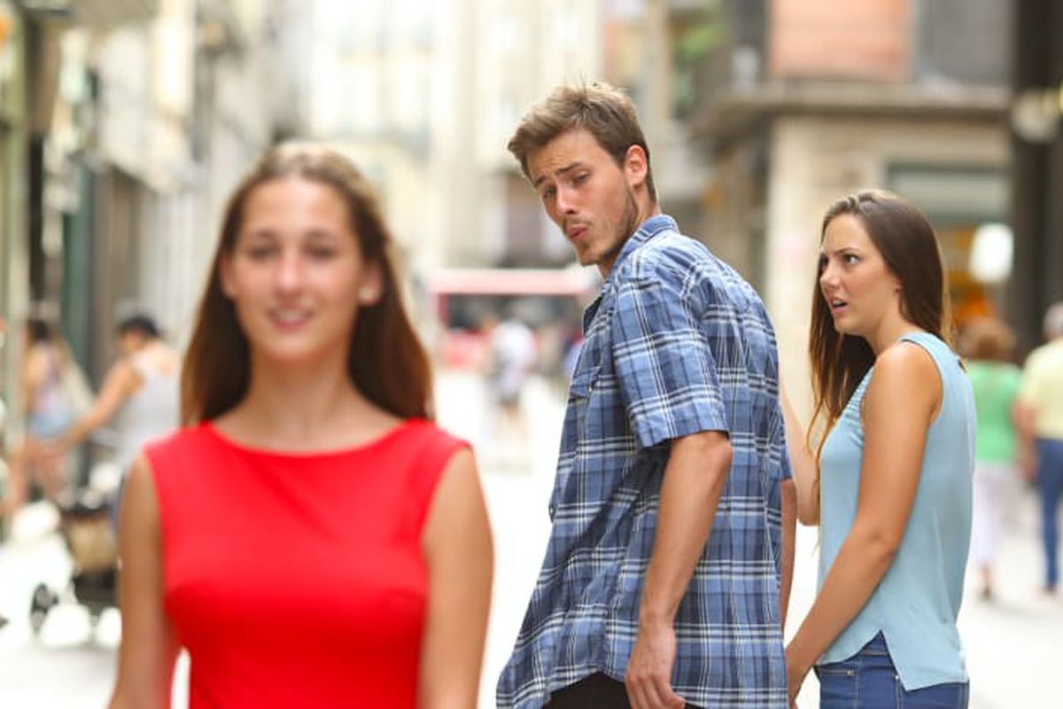 Distracted Boyfriend meme about MIRA